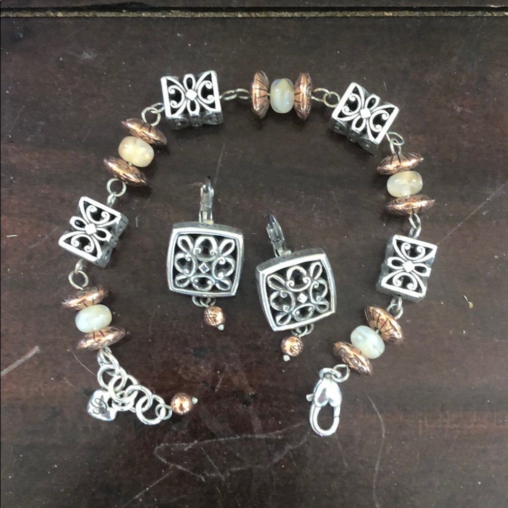 Brighton earring and bracelet set